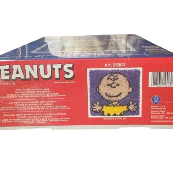 Lucy & Charlie Brown Latch Hook Kit sealed new - Picture 6 of 7